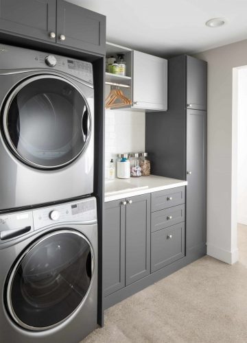 Custom Shaker Style Laundry Room